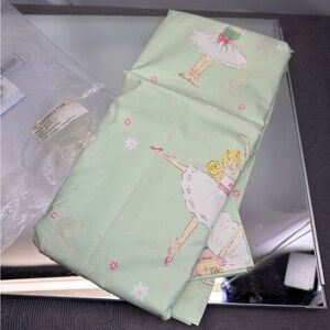 Company Kids Cotton Ballet Pirouette Twin Flat Sheet